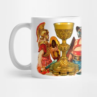 Gladiator vs. Roman Legionary Soldier Mug